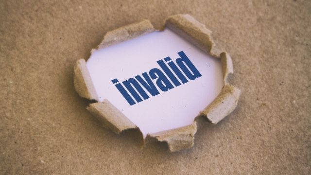 invalid will